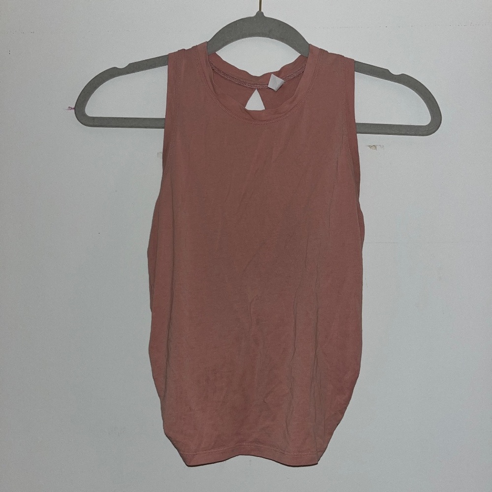 Pink work out crop top